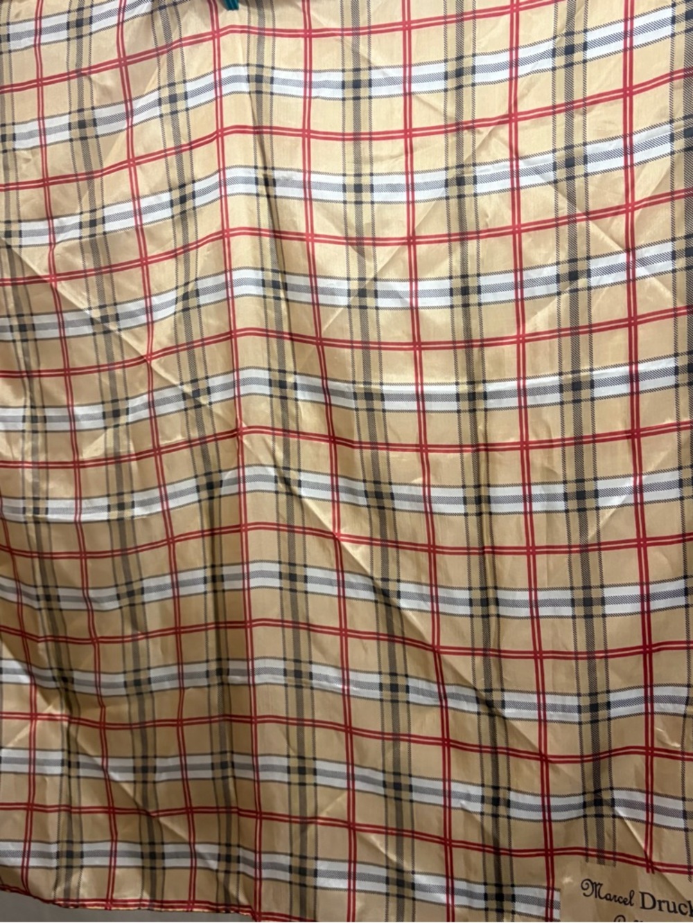 Marcel Drucker silk scarf